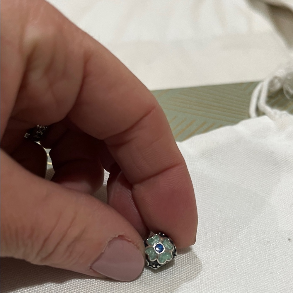 Elegant Silver and Blue Women's Jewelry Piece